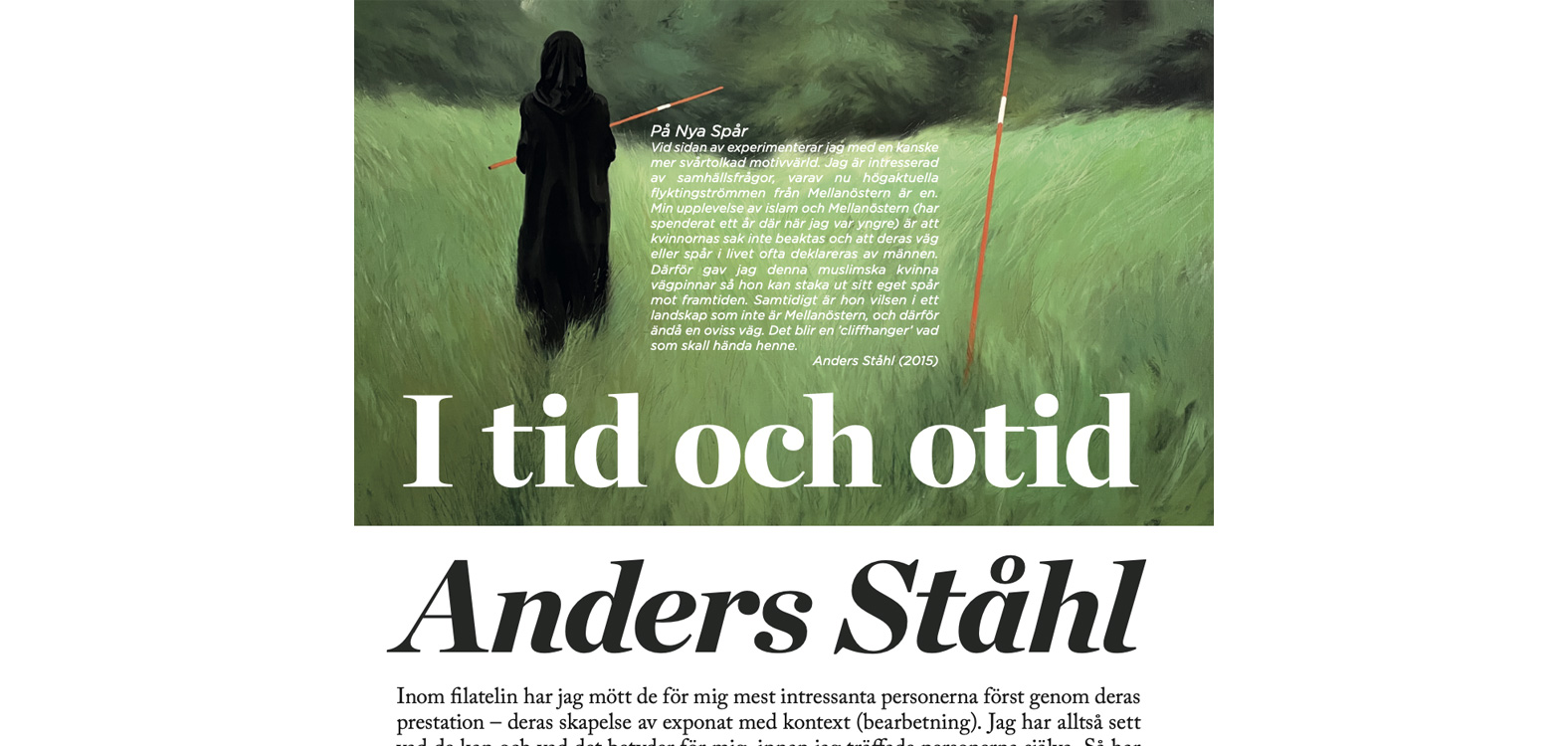 Läs mer om artikeln Anders Ståhl – Friluftsmålare i tid och otid