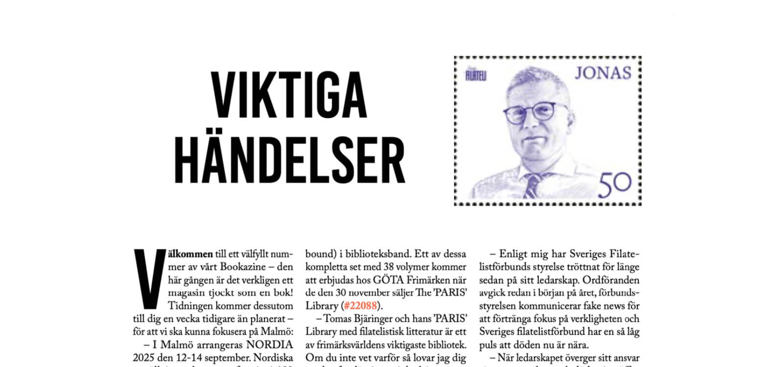 Läs mer om artikeln Nummer 4-2025 – En dryg månad kvar till NORDIA 2025 den 12–14 september i Malmö